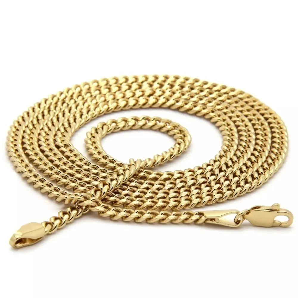 $100 Bill Gold Money Diamond Cut Pendant Chain NEW - Picture 3 of 3